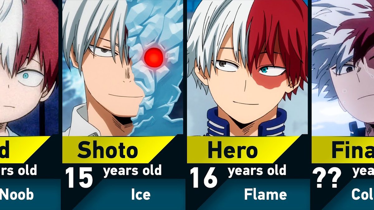 How Old Is Shoto Todoroki In Your Name?